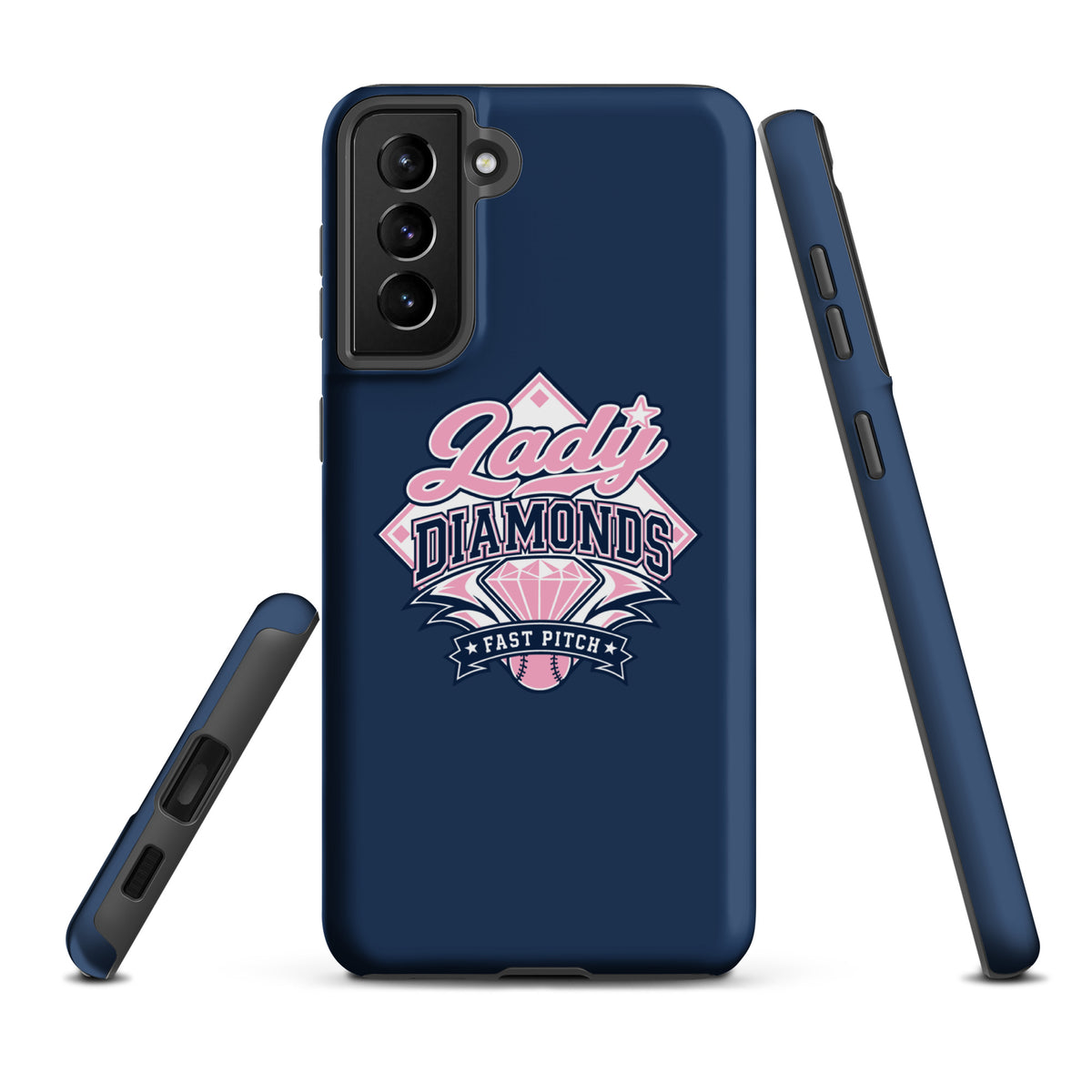 Tough Case for Samsung® | Lady Diamonds | Emblem Logo
