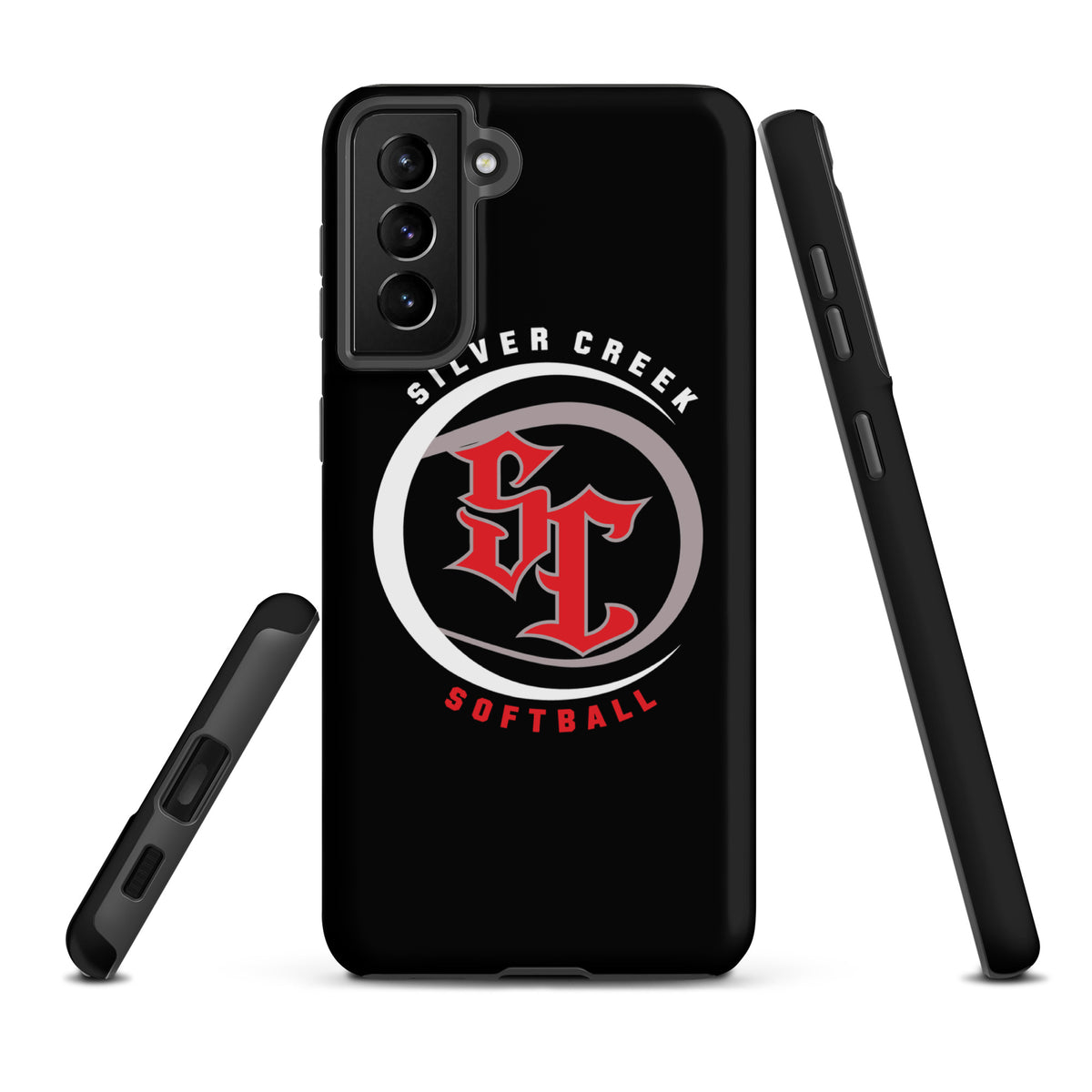 Tough Case for Samsung® | Silver Creek 12U Schreiber | Crest Logo