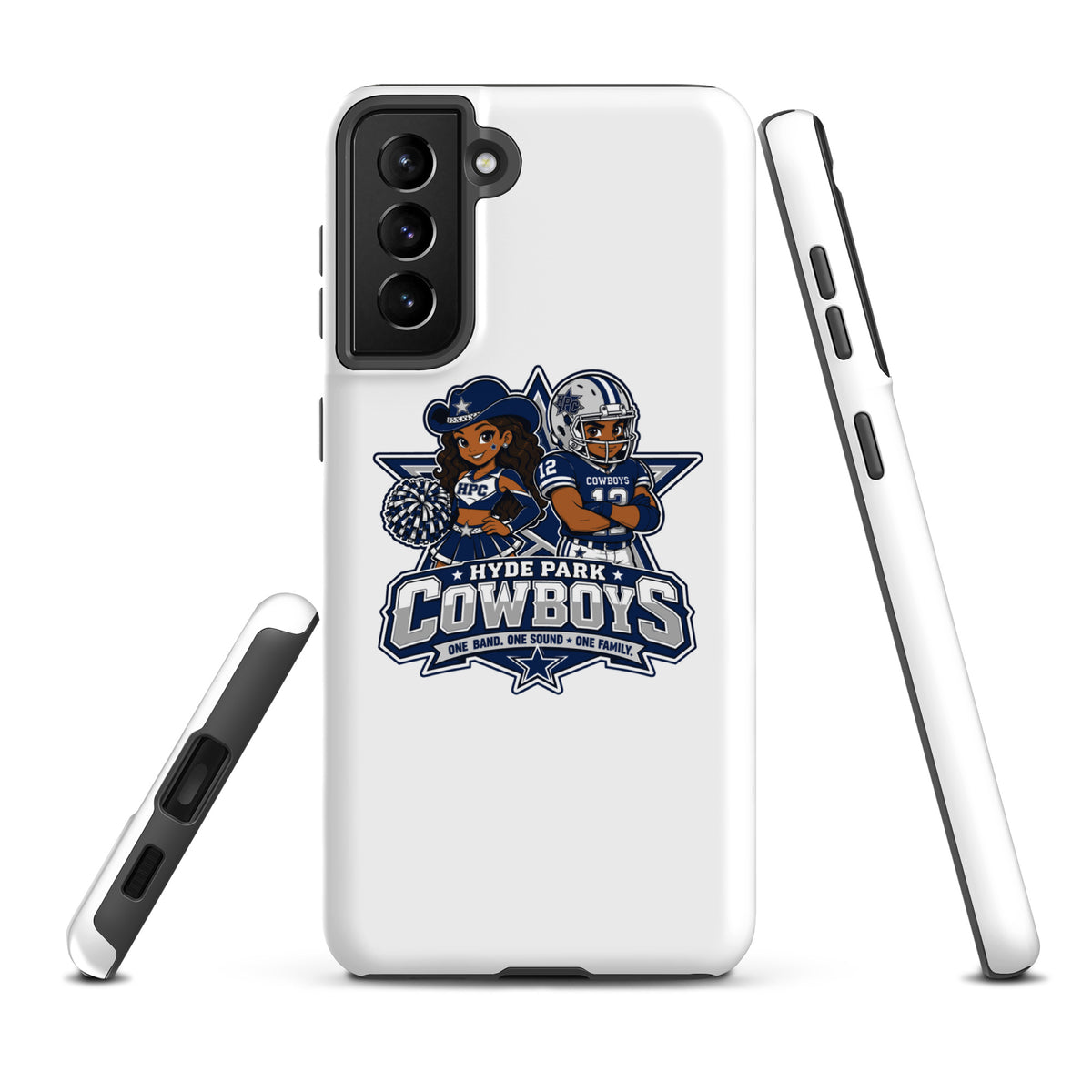 Tough Case for Samsung® | Hyde Park Cowboys | Vanguard Logo
