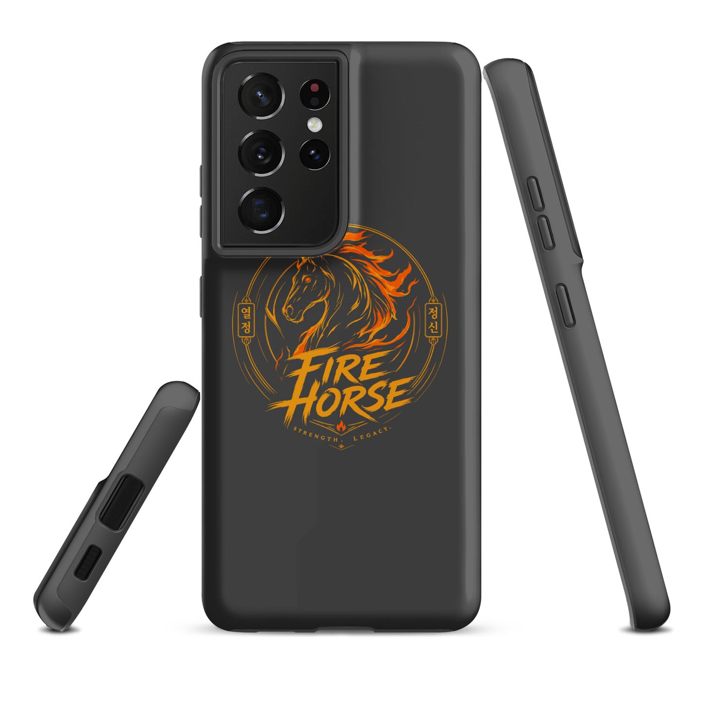 Tough Case for Samsung® | Fire Horse Masters | Vanguard Logo