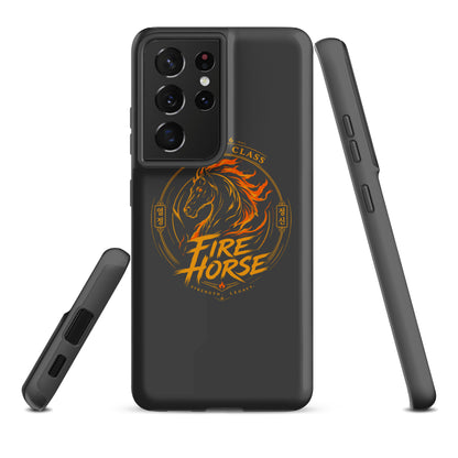 Tough Case for Samsung® | Fire Horse Masters | Crest Logo