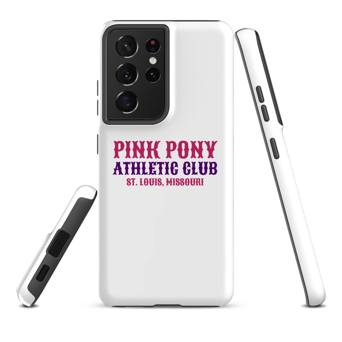 Tough Case for Samsung® | Pink Pony Athletic Club | Athletic Wordmark Logo