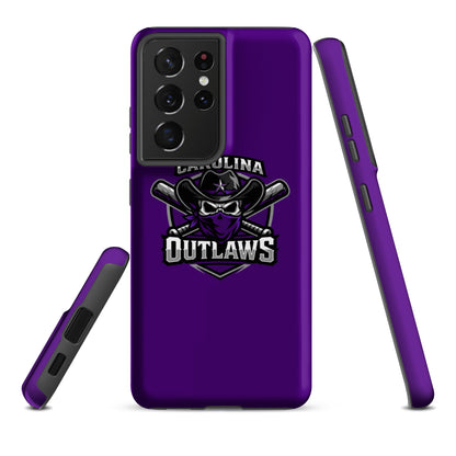Tough Case for Samsung® | Carolina Outlaws Baseball | Shield Logo