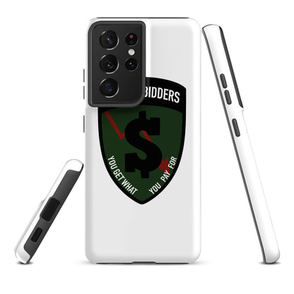 Tough Case for Samsung® | The Lowest Bidders | Shield Logo