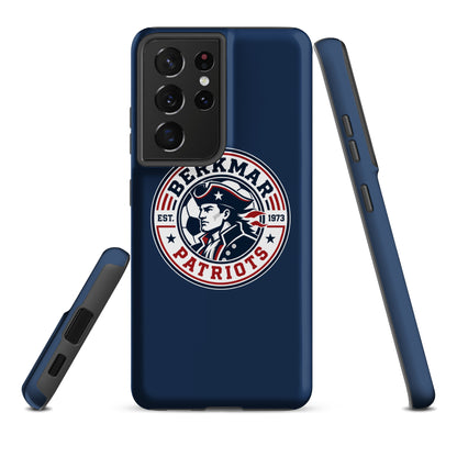 Tough Case for Samsung® | Berkmar High School Soccer | Badge Logo