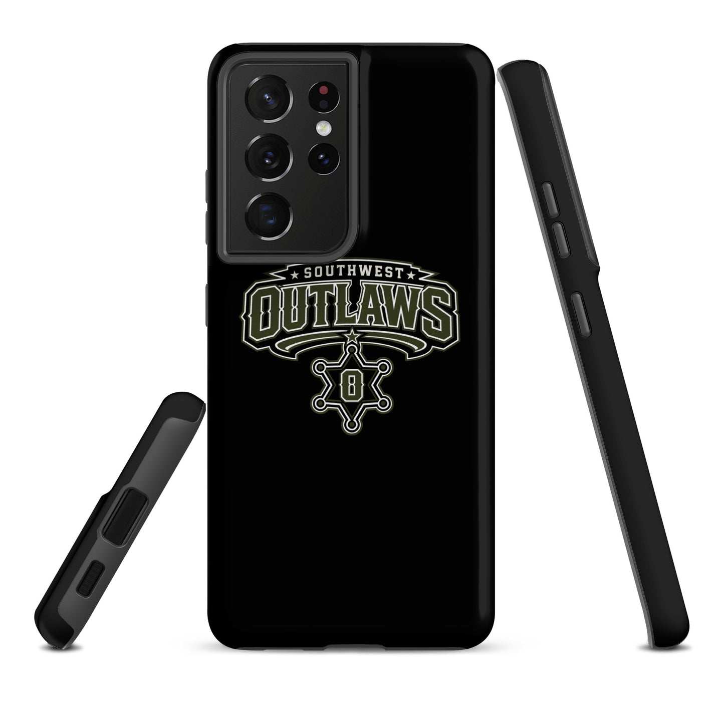 Tough Case for Samsung® | Southwest Outlaws | Frontier Athletics Logo