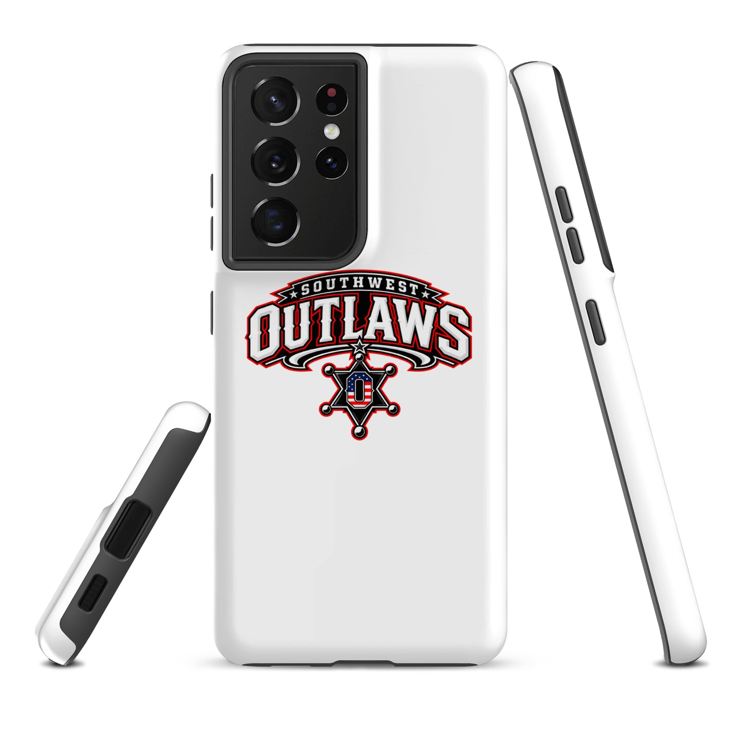 Tough Case for Samsung® | Southwest Outlaws | Vanguard Logo