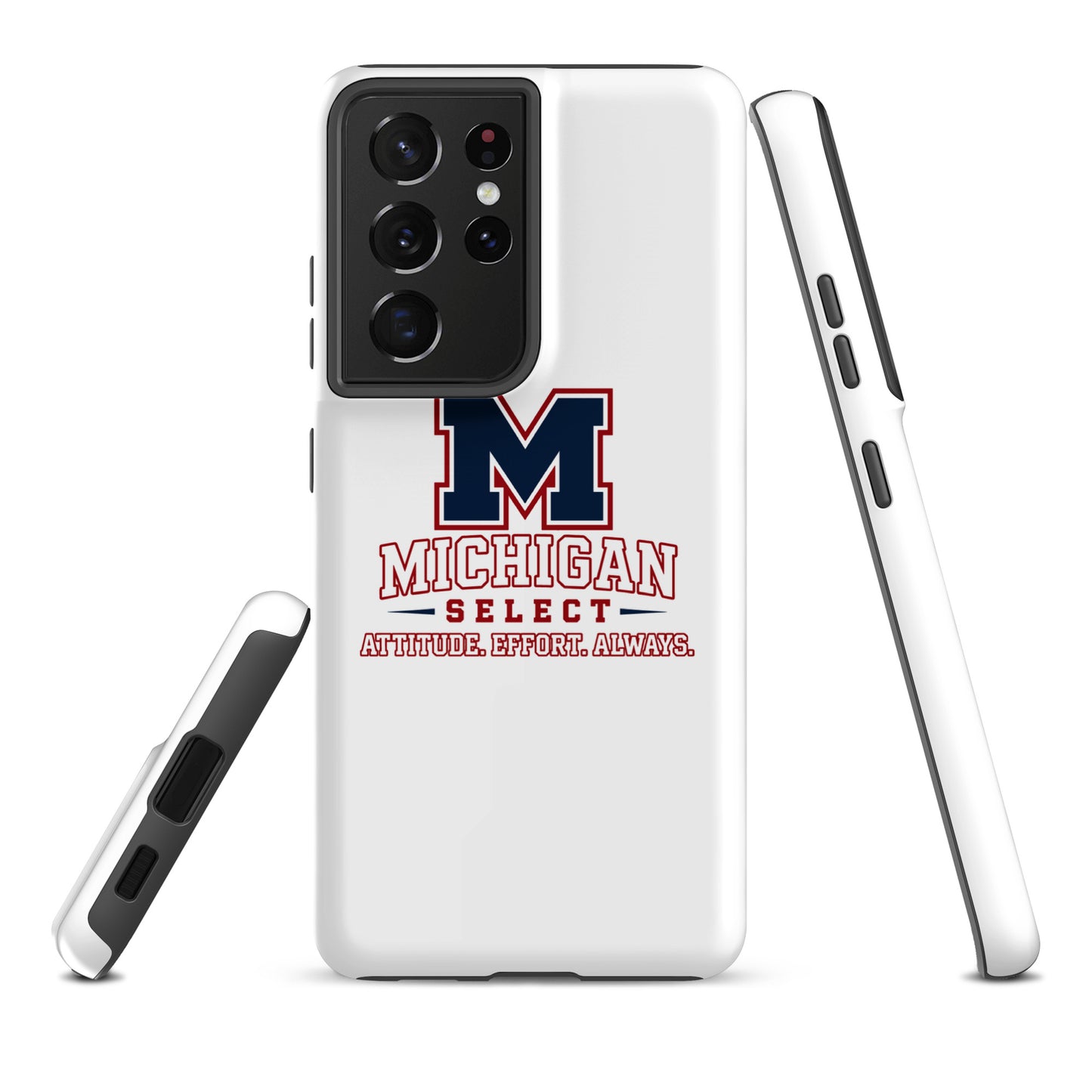 Tough Case for Samsung® | Michigan Select Baseball | Crest Logo