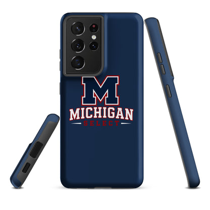Tough Case for Samsung® | Michigan Select Baseball | Emblem Logo