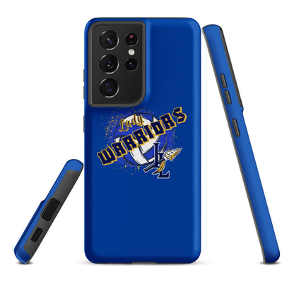 Tough Case for Samsung® | Indian Land Middle School Volleyball | Vanguard Warriors Logo
