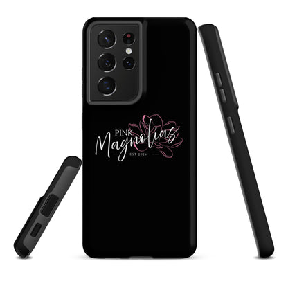 Tough Case for Samsung® | Pink Magnolias Dance | Modern Script Logo