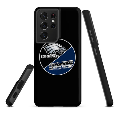 Tough Case for Samsung® | Edison Eagles/CWA Wrestling | Badge Logo