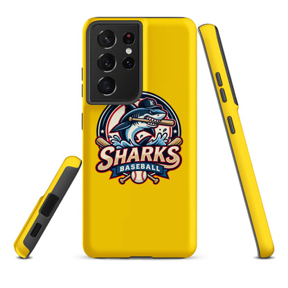 Tough Case for Samsung® | Sharks Diamond Sports | Emblem Logo