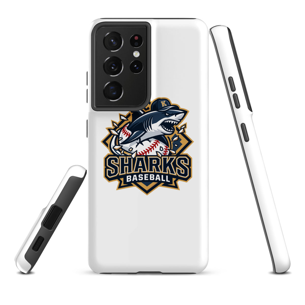 Tough Case for Samsung® | Sharks Diamond Sports | Valor Logo