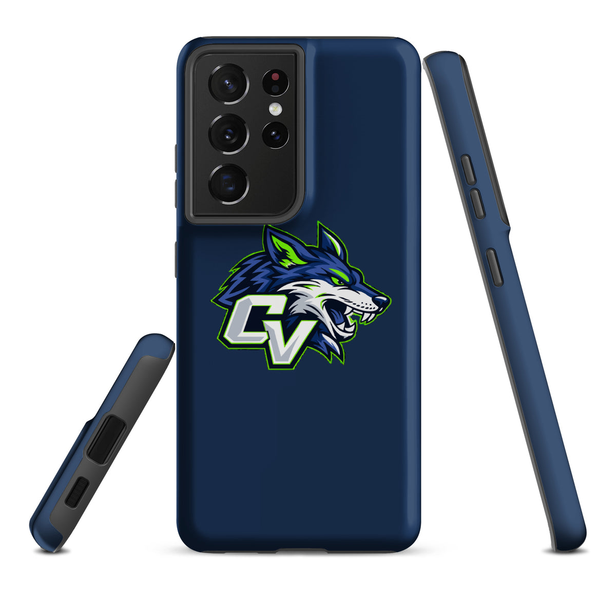 Tough Case for Samsung® | Cumberland Valley Coyotes Football | Crest Logo