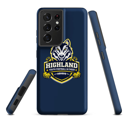 Tough Case for Samsung® | Highland youth football and cheer | Emblem Logo