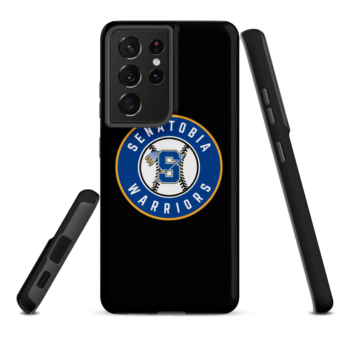 Tough Case for Samsung® | Senatobia Warriors Baseball | Badge Logo