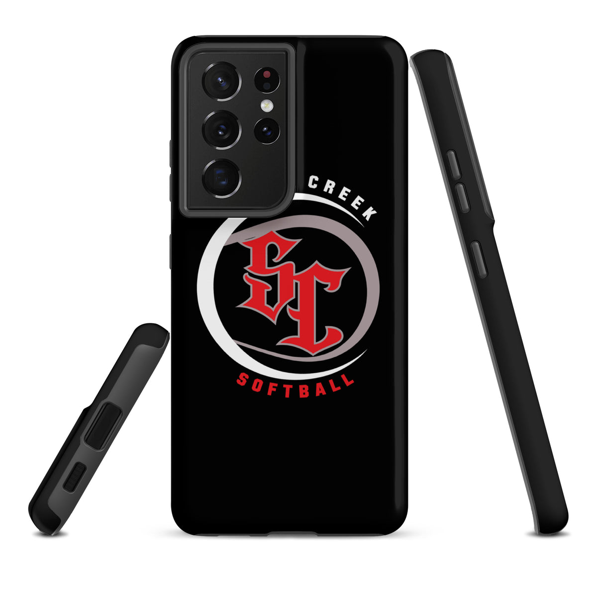 Tough Case for Samsung® | Silver Creek 12U Schreiber | Crest Logo