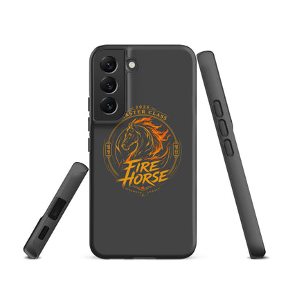 Tough Case for Samsung® | Fire Horse Masters | Crest Logo