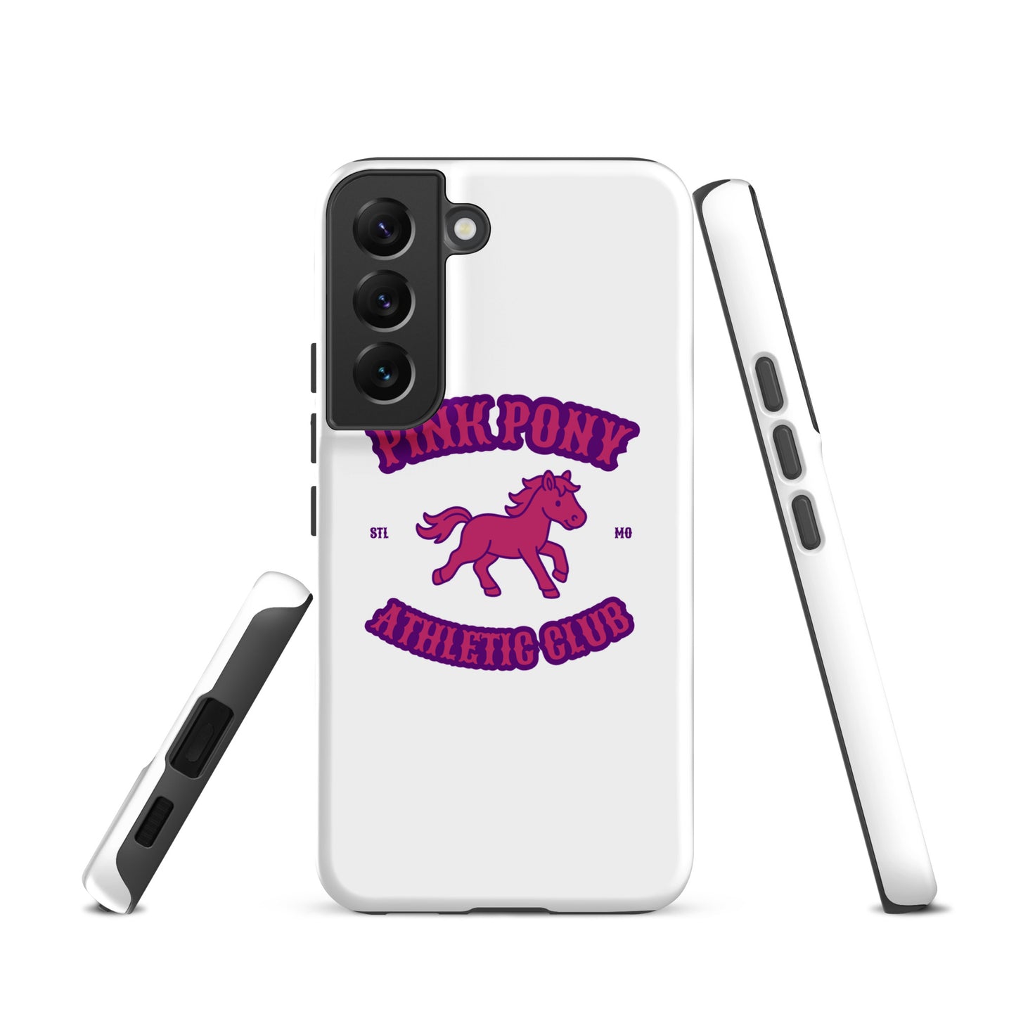 Tough Case for Samsung® | Pink Pony Athletic Club | Crest Logo