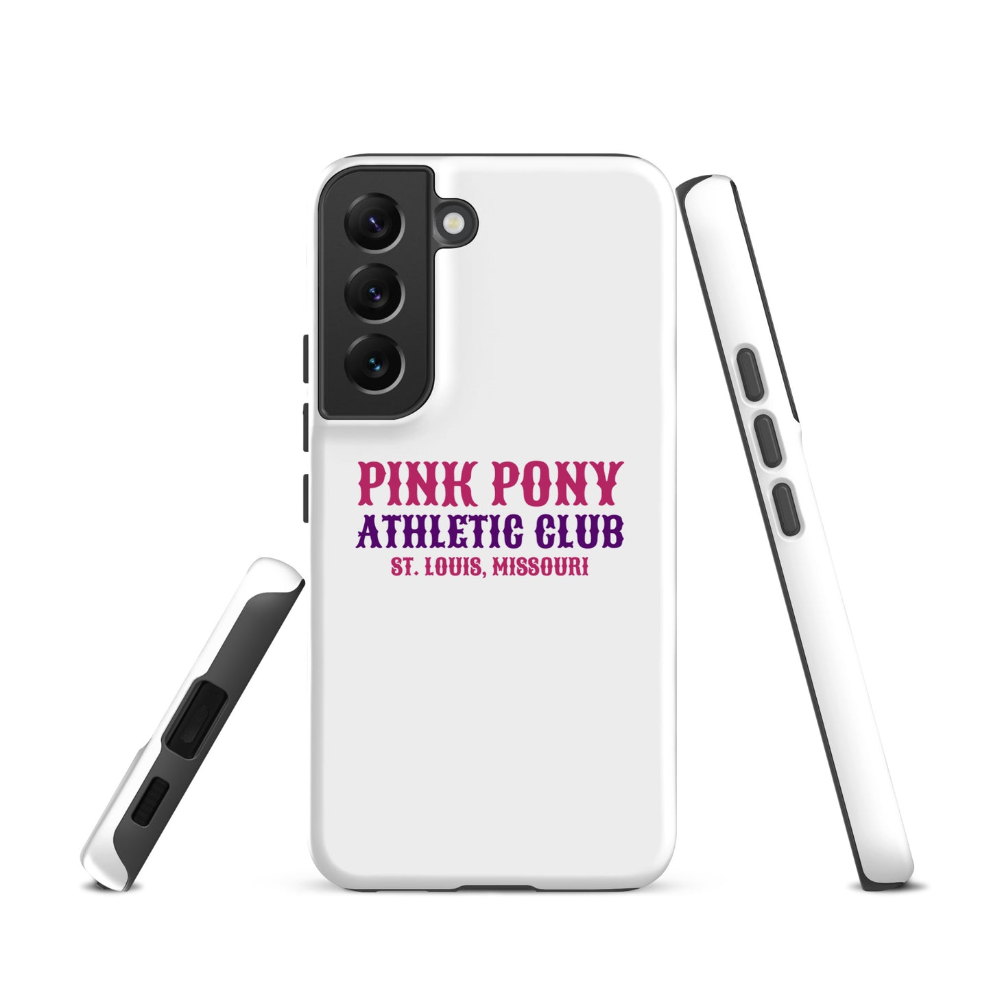 Tough Case for Samsung® | Pink Pony Athletic Club | Athletic Wordmark Logo