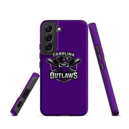 Tough Case for Samsung® | Carolina Outlaws Baseball | Shield Logo