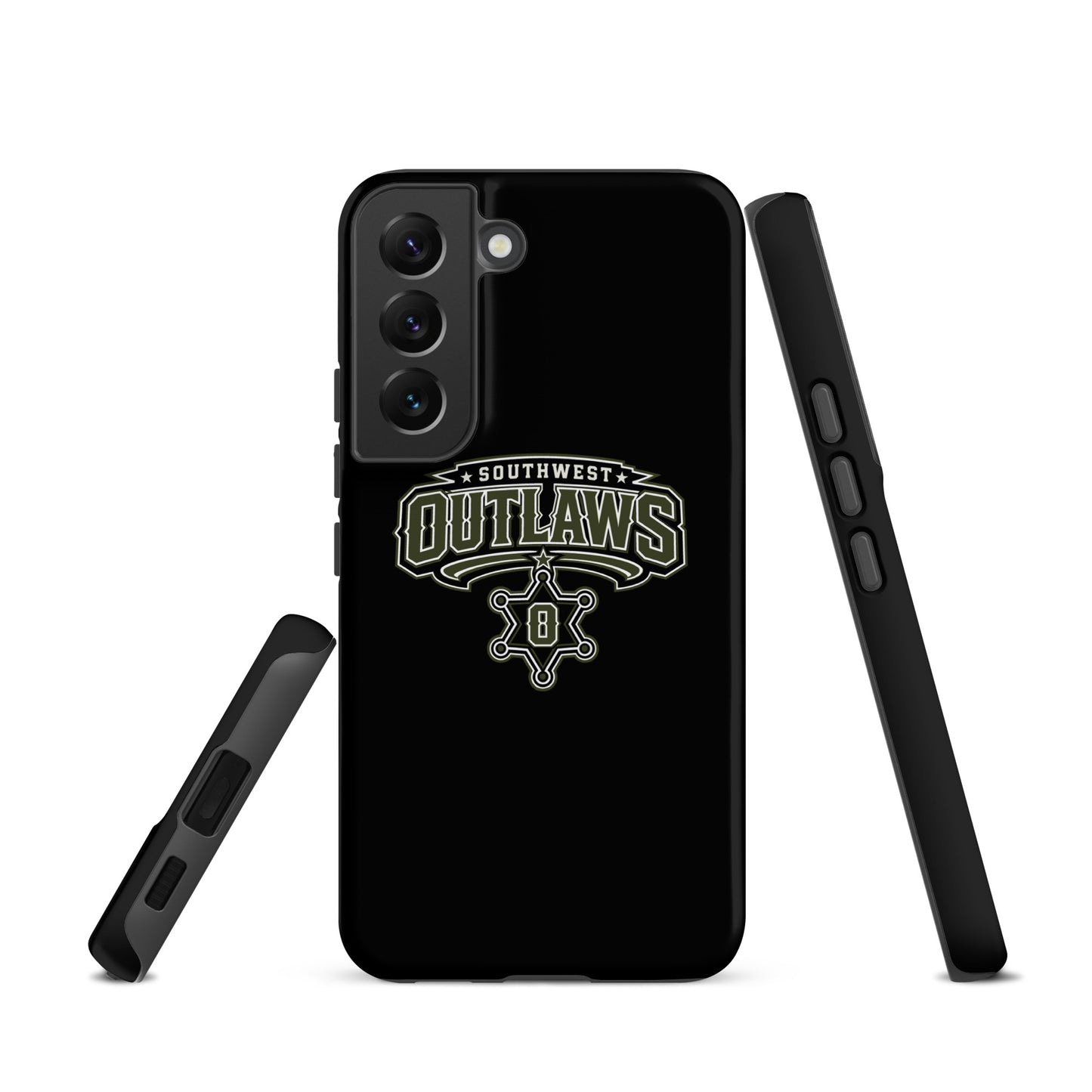 Tough Case for Samsung® | Southwest Outlaws | Frontier Athletics Logo