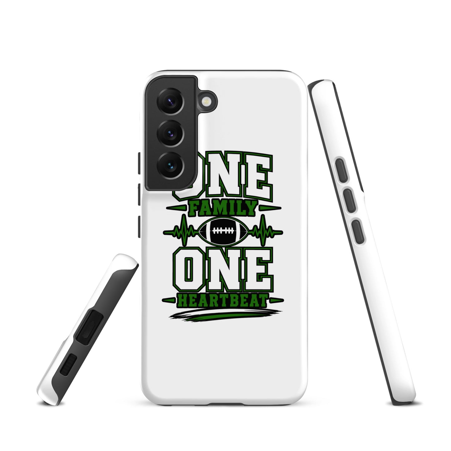 Tough Case for Samsung® | Celina Black Football | Modern Script Logo