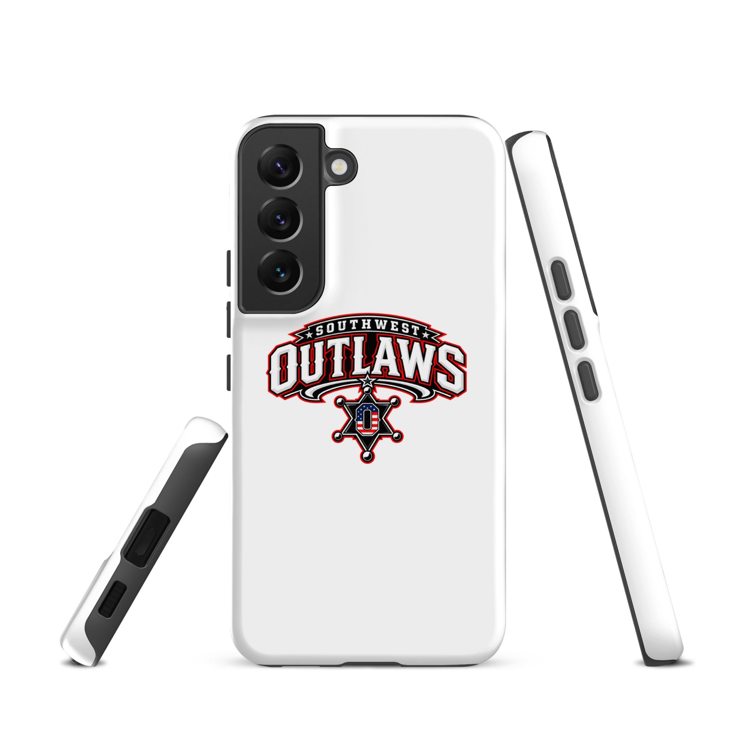 Tough Case for Samsung® | Southwest Outlaws | Vanguard Logo