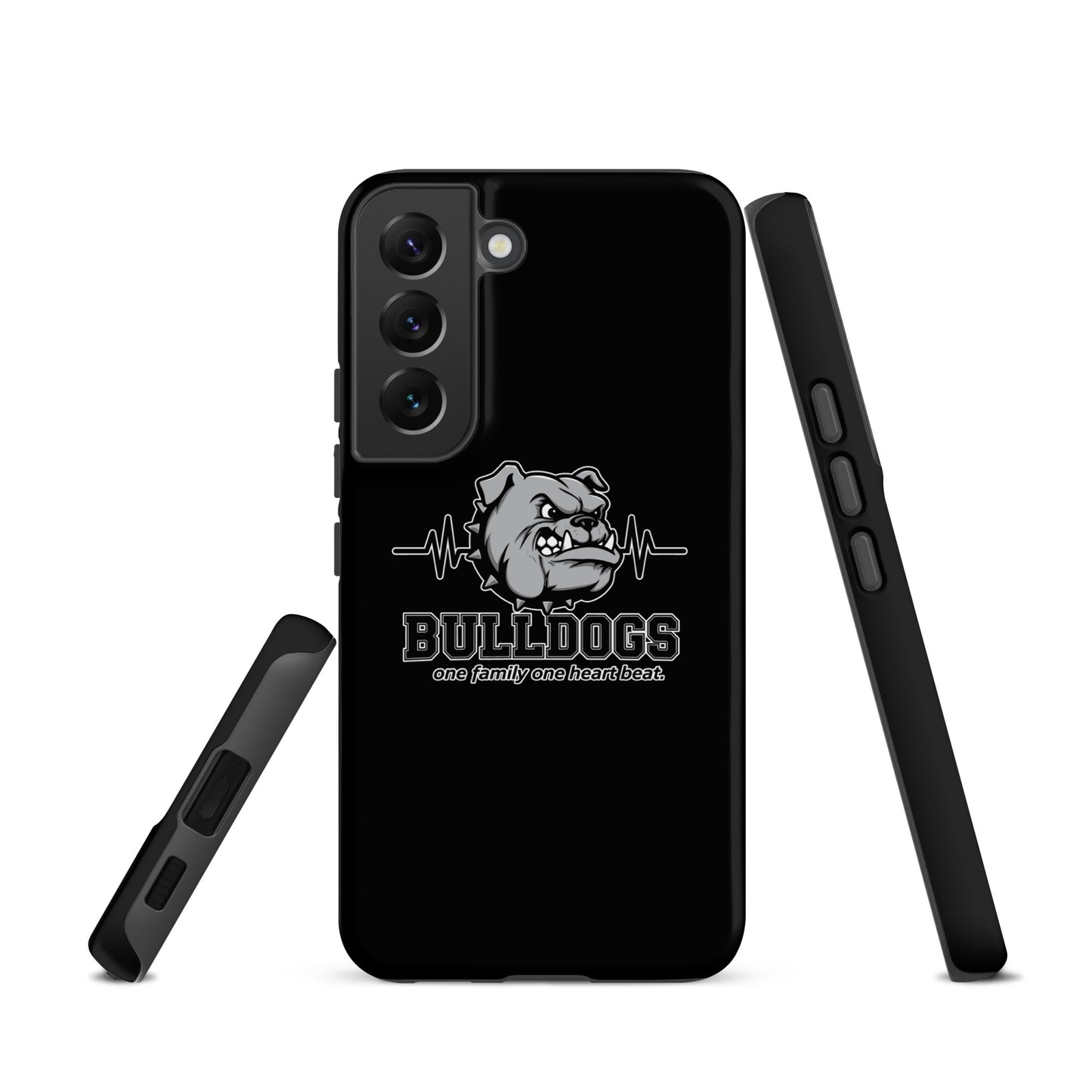 Tough Case for Samsung® | Celina Recreational Football Black | Bulldogs Crest Logo