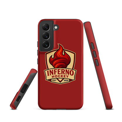 Tough Case for Samsung® | Inferno Hockey | Crest Logo