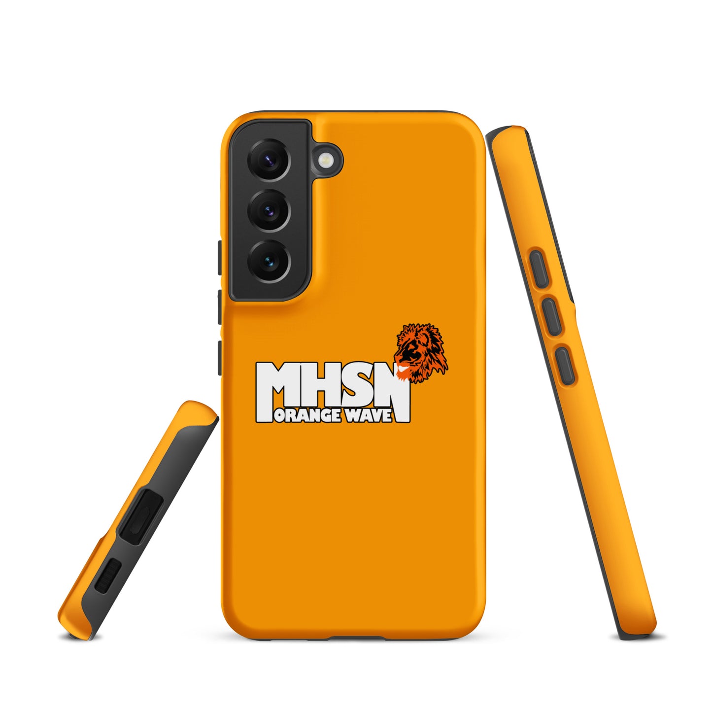 Tough Case for Samsung® | Orange Wave Marching Band | Crest Logo