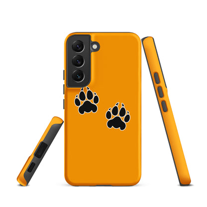 Tough Case for Samsung® | Orange Wave Marching Band | Paw Mark Logo
