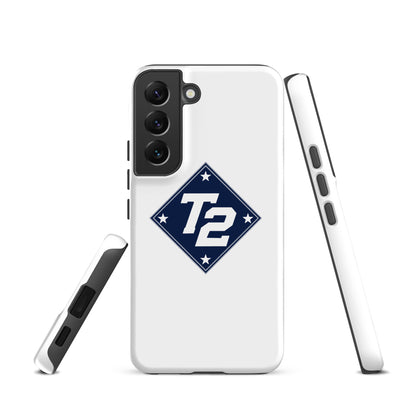 Tough Case for Samsung® | Texas Turn Two Baseball | Crest Logo