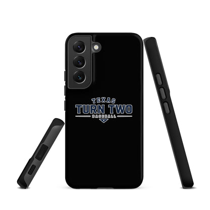 Tough Case for Samsung® | Texas Turn Two Baseball | Modern Script Logo