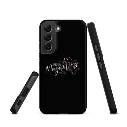 Tough Case for Samsung® | Pink Magnolias Dance | Modern Script Logo