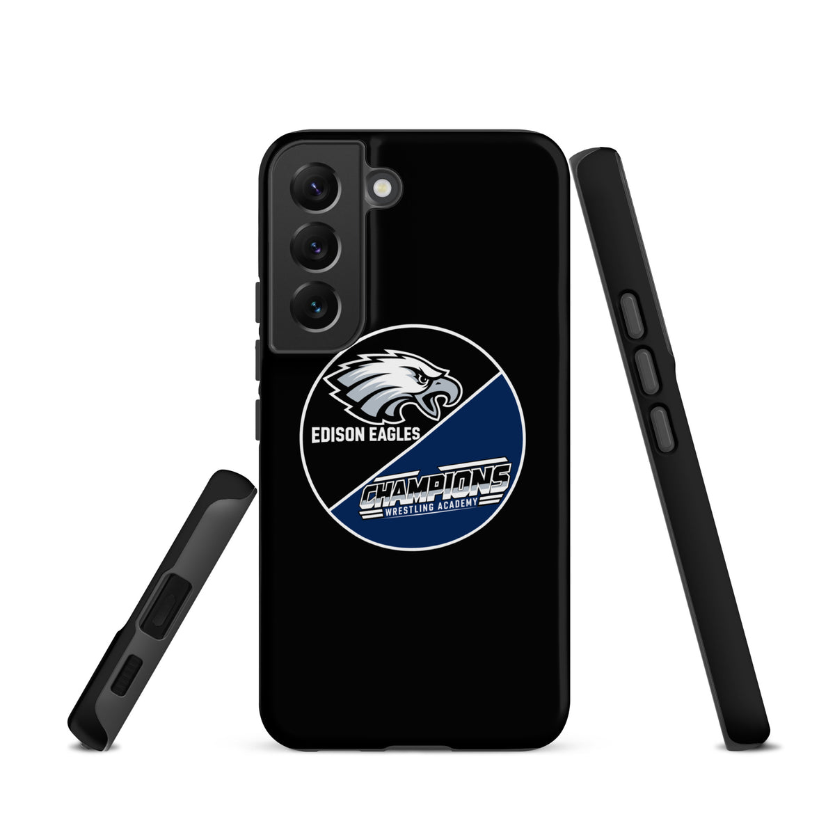 Tough Case for Samsung® | Edison Eagles/CWA Wrestling | Badge Logo