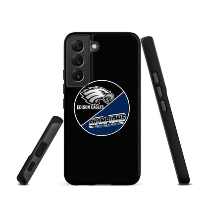Tough Case for Samsung® | Edison Eagles/CWA Wrestling | Badge Logo