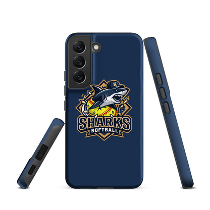 Tough Case for Samsung® | Sharks Diamond Sports | Crest Logo