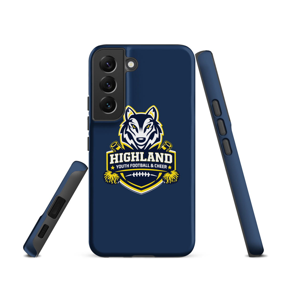 Tough Case for Samsung® | Highland youth football and cheer | Emblem Logo