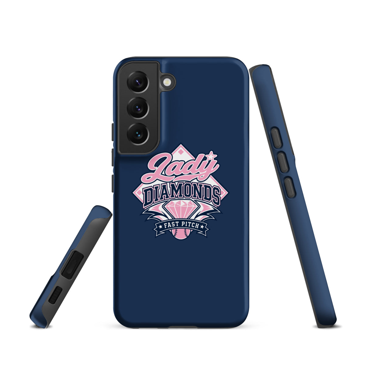 Tough Case for Samsung® | Lady Diamonds | Emblem Logo