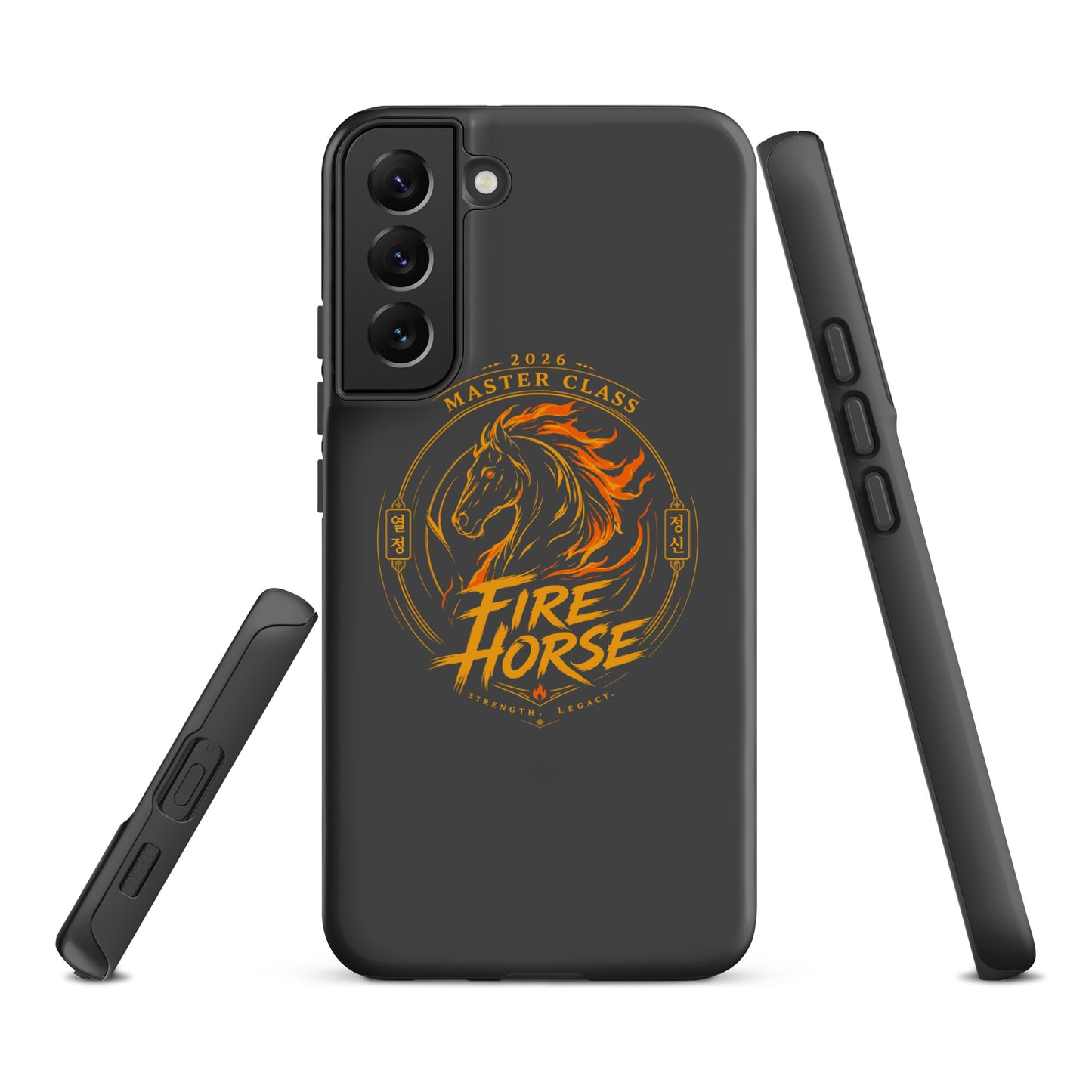 Tough Case for Samsung® | Fire Horse Masters | Crest Logo