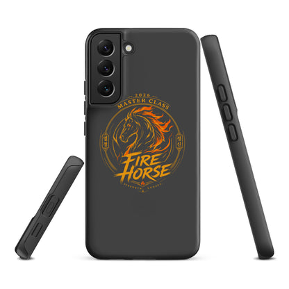 Tough Case for Samsung® | Fire Horse Masters | Crest Logo