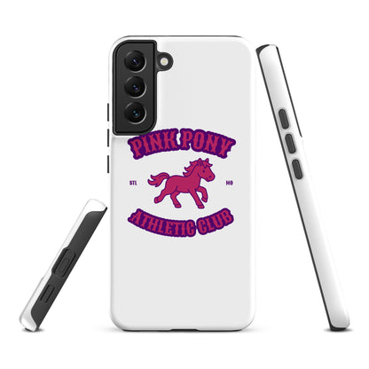 Tough Case for Samsung® | Pink Pony Athletic Club | Crest Logo