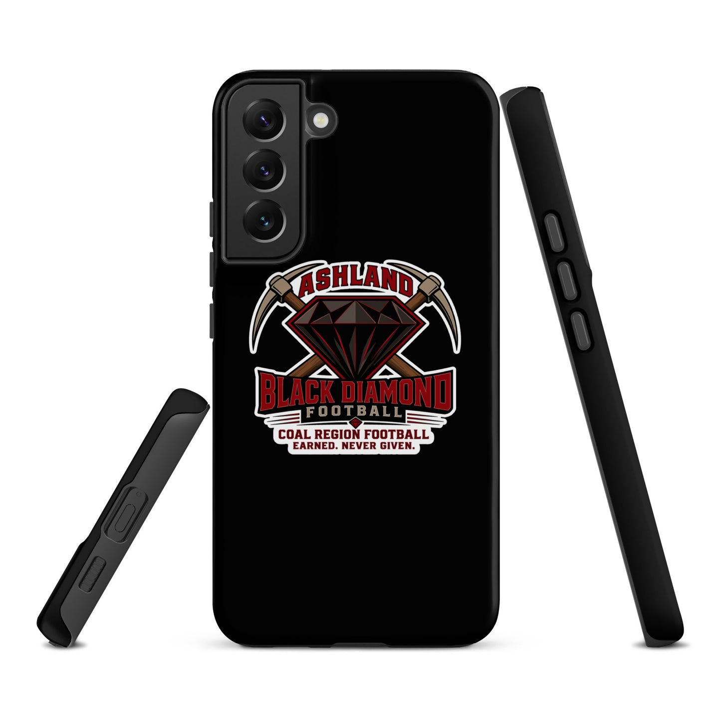 Tough Case for Samsung® | Ashland Black Diamonds | Vanguard Logo