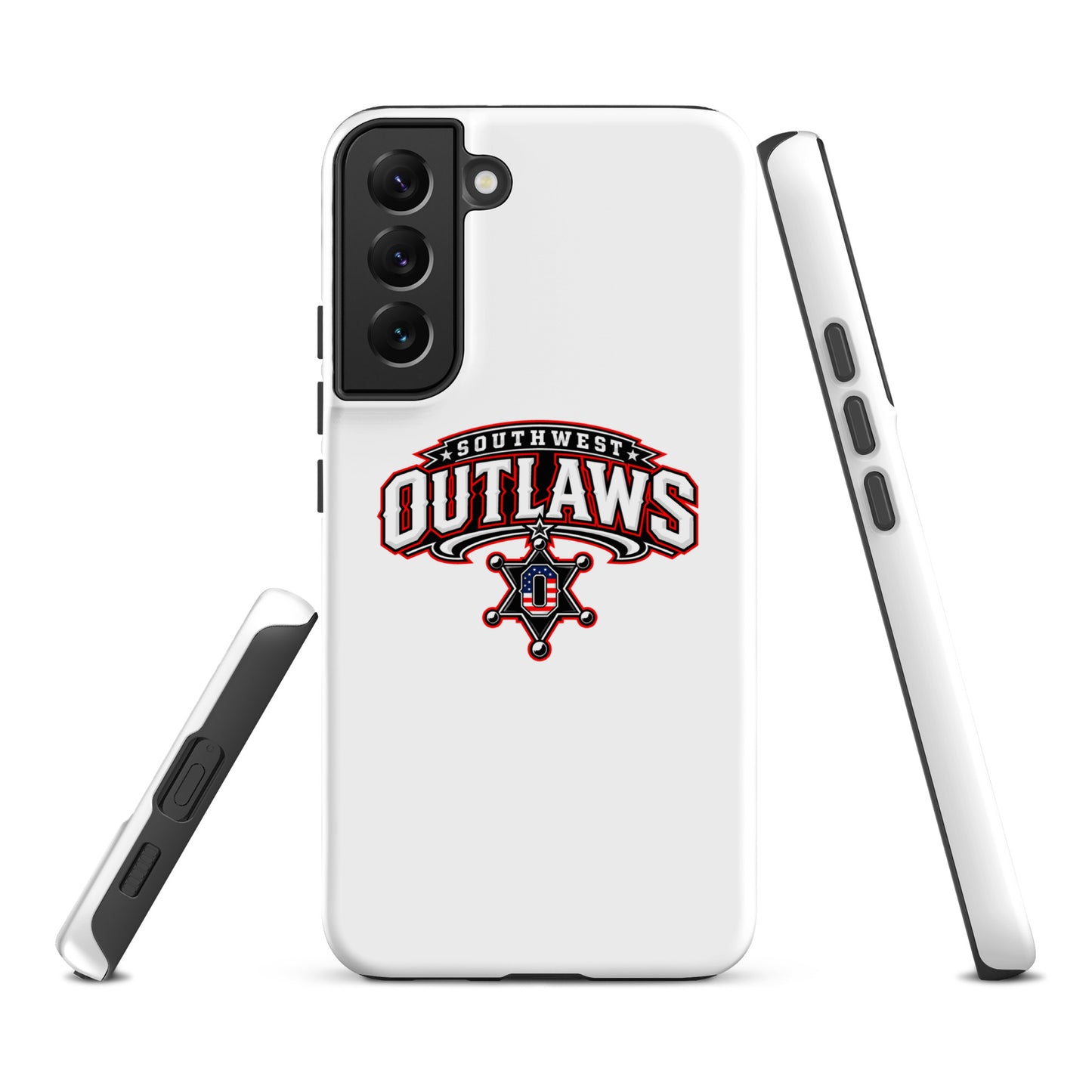Tough Case for Samsung® | Southwest Outlaws | Vanguard Logo