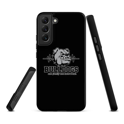 Tough Case for Samsung® | Celina Recreational Football Black | Bulldogs Crest Logo