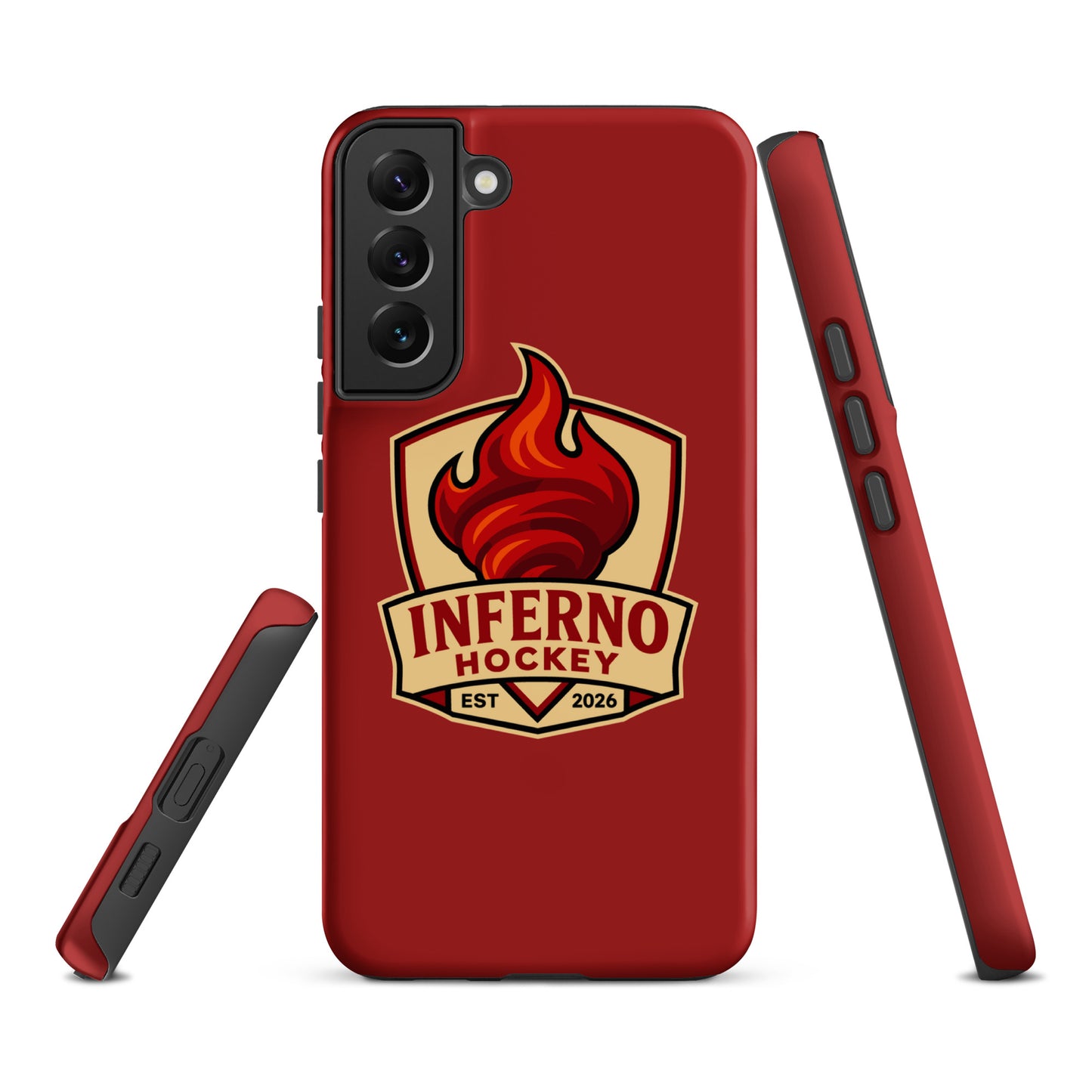 Tough Case for Samsung® | Inferno Hockey | Crest Logo
