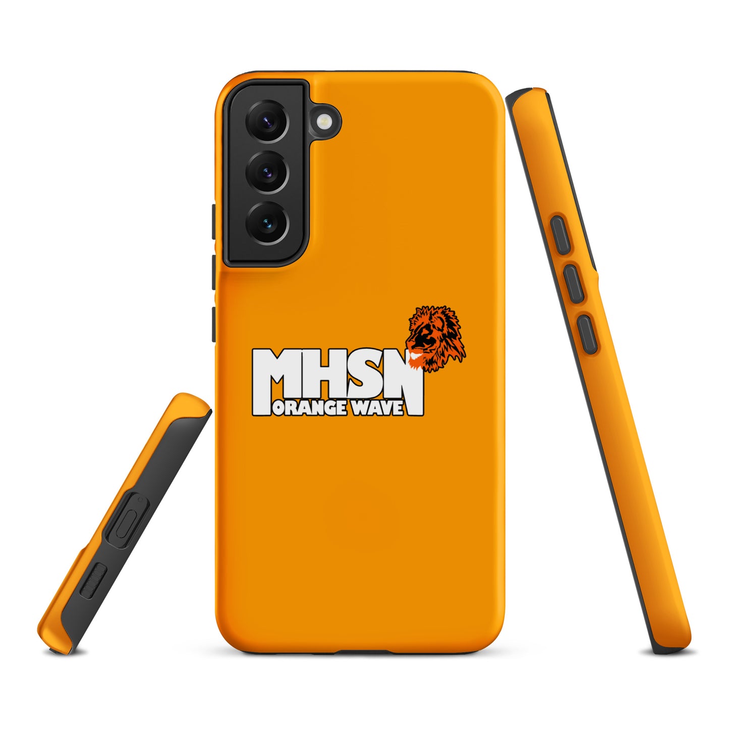 Tough Case for Samsung® | Orange Wave Marching Band | Crest Logo