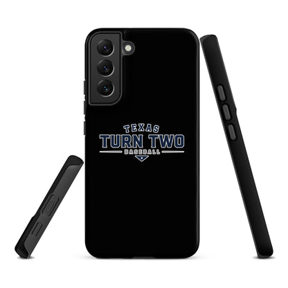Tough Case for Samsung® | Texas Turn Two Baseball | Modern Script Logo